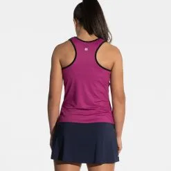 KUIKMA Camiseta Sin Mangas Técnica Y Transpirable De Pádel Mujer-900 Violeta -CAMINAR comercio camiseta sin mangas tecnica y transpirable de padel mujer 900 violeta 2