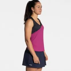 KUIKMA Camiseta Sin Mangas Técnica Y Transpirable De Pádel Mujer-900 Violeta -CAMINAR comercio camiseta sin mangas tecnica y transpirable de padel mujer 900 violeta 3