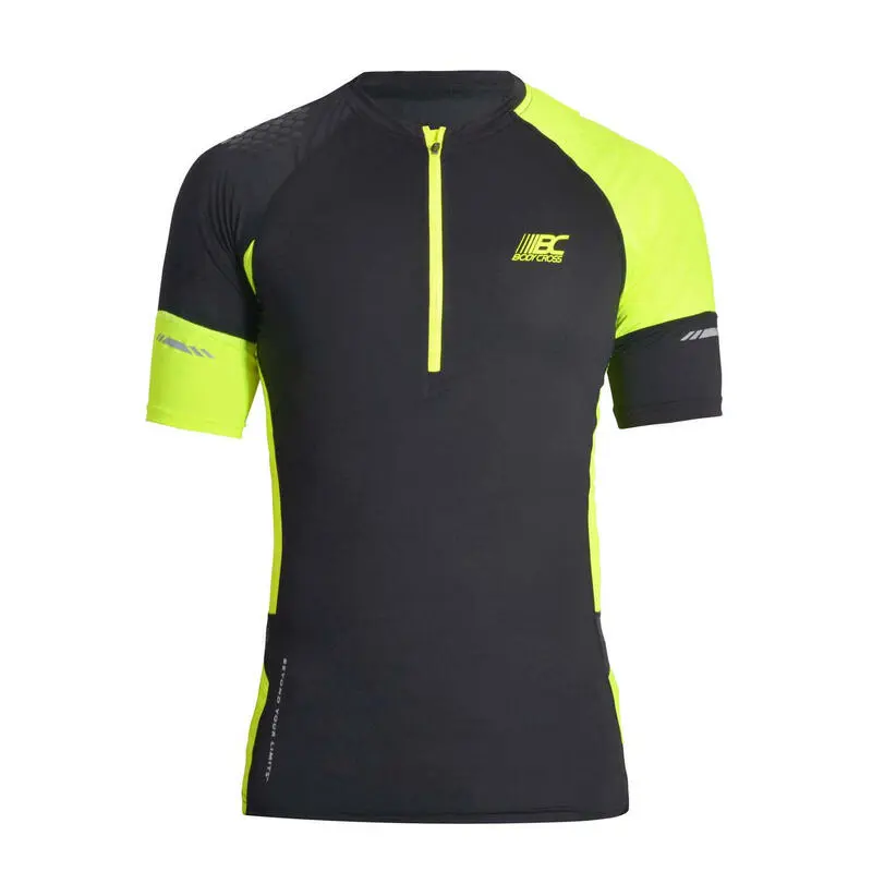 BODYCROSS Camiseta Trail MILE ULTRA Negro 3 BODYCROSS Camiseta Trail MILE ULTRA Negro - Imagen 3