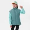 Chaleco Acolchado De Montaña Y Trekking Niños 7-15 Años Quechua MH500 Turquesa