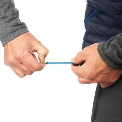 Chaleco Acolchado De Montaña Y Trekking Plumón Hombre Forclaz MT100 Azul -CAMINAR comercio chaleco acolchado de montaa y trekking plumon hombre forclaz mt100 azul 2