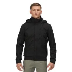 Regatta Chaqueta Bomber Feelding Lineal Para Hombre Negro -CAMINAR comercio chaqueta bomber feelding lineal para hombre negro 3