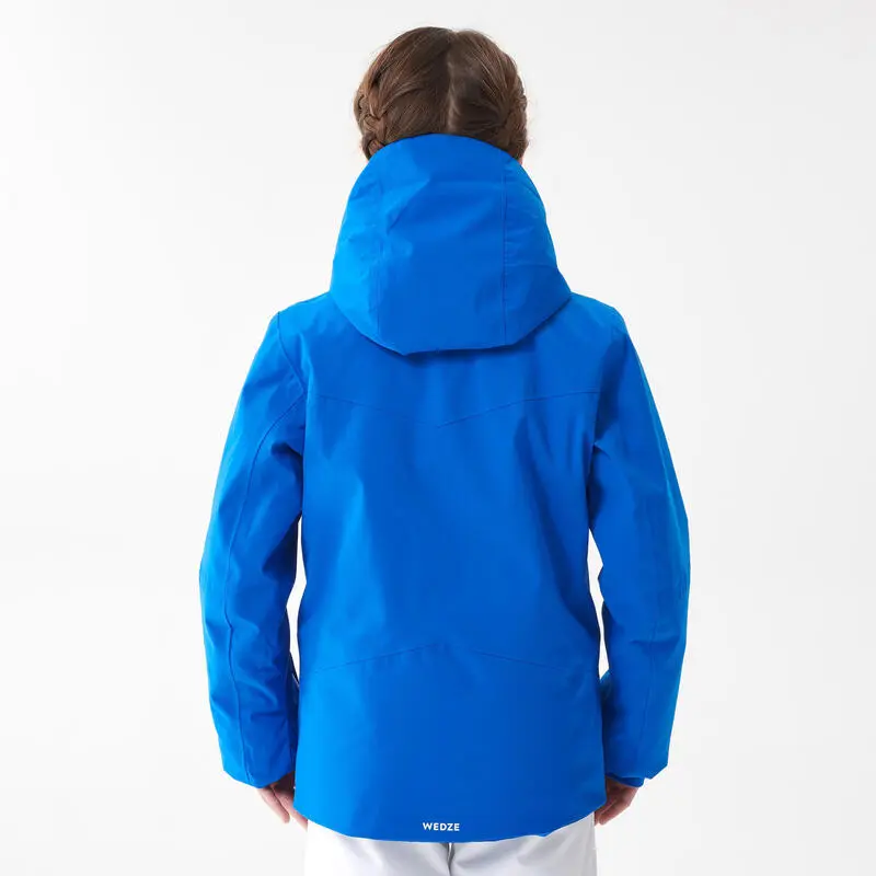 WEDZE CHAQUETA DE ESQUÍ NIÑOS CÁLIDA E IMPERMEABLE 900 AZUL 3 WEDZE CHAQUETA DE ESQUÍ NIÑOS CÁLIDA E IMPERMEABLE 900 AZUL - Imagen 3