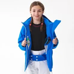 WEDZE CHAQUETA DE ESQUÍ NIÑOS CÁLIDA E IMPERMEABLE 900 AZUL 8 WEDZE CHAQUETA DE ESQUÍ NIÑOS CÁLIDA E IMPERMEABLE 900 AZUL -CAMINAR comercio chaqueta de esqui nios calida e impermeable 900 azul 3
