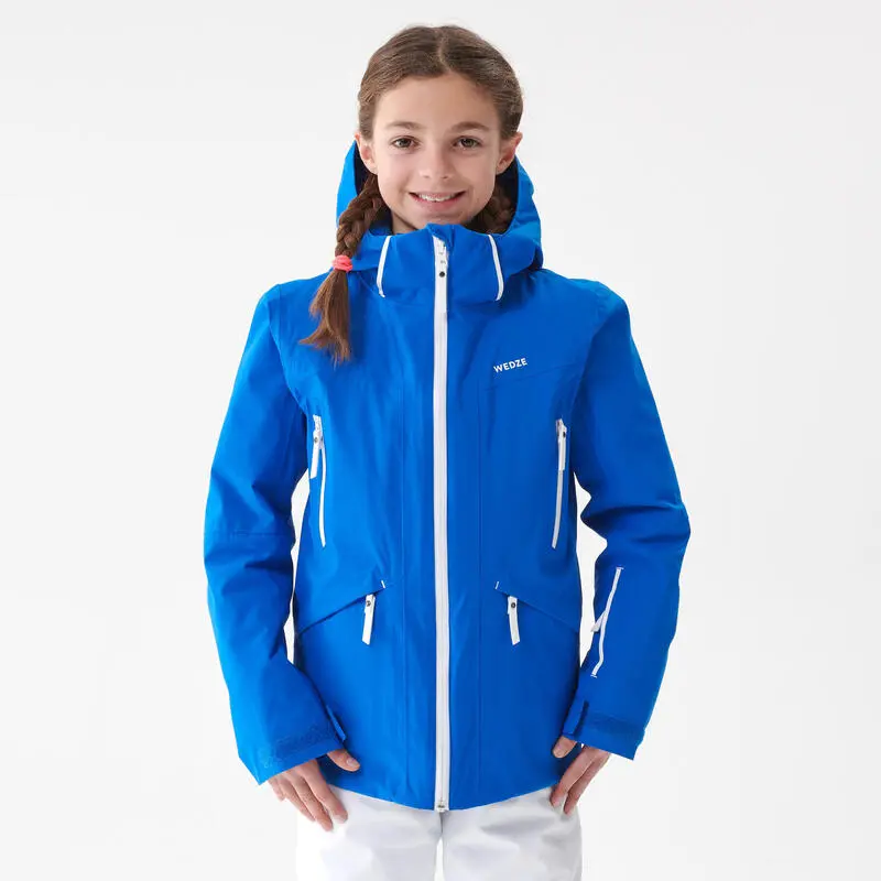 WEDZE CHAQUETA DE ESQUÍ NIÑOS CÁLIDA E IMPERMEABLE 900 AZUL 1 WEDZE CHAQUETA DE ESQUÍ NIÑOS CÁLIDA E IMPERMEABLE 900 AZUL