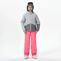 Chaqueta De Esquí Y Nieve Niños Wedze Ski-P 100 Gris -CAMINAR comercio chaqueta de esqui y nieve nios wedze ski p 100 gris 3