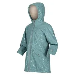 Regatta Chaqueta Impermeable Brynlee Estampado Animal Para Niños/Niñas Azul Mineral -CAMINAR comercio chaqueta impermeable brynlee estampado animal para niosnias azul mineral 2