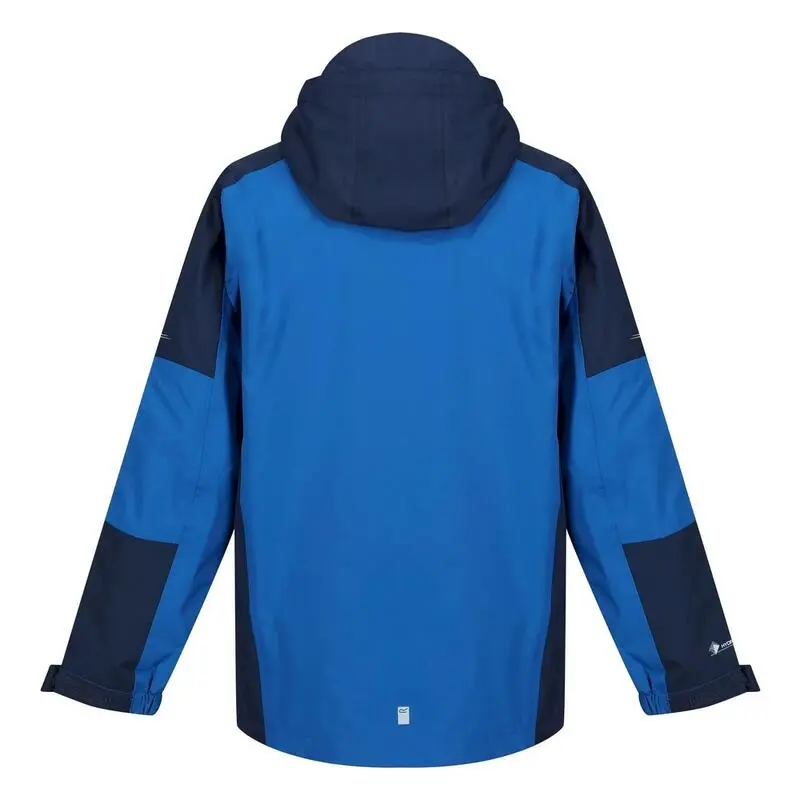 Regatta Chaqueta Impermeable Calderdale II Para Niños/Niñas Azul Sky Diver, Marino 2 Regatta Chaqueta Impermeable Calderdale II Para Niños/Niñas Azul Sky Diver, Marino - Imagen 2