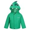Regatta Chaqueta Impermeable Dinosaurio Para Niños/Niñas Verde Gominola