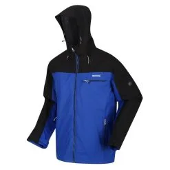 Regatta Chaqueta Impermeable Highton Stretch Para Hombre Surf Spray, Negro -CAMINAR comercio chaqueta impermeable highton stretch para hombre surf spray negro 2