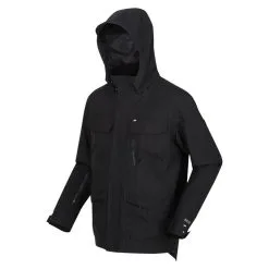 Regatta Chaqueta Impermeable Makai Para Hombre Negro -CAMINAR comercio chaqueta impermeable makai para hombre negro 2