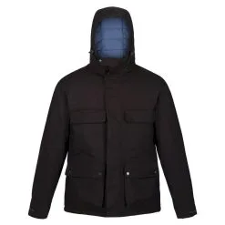Regatta Chaqueta Impermeable Raylan Para Hombre Negro