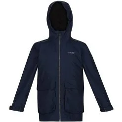 Regatta Chaqueta Impermeable Salman Para Niños/Niñas Marino