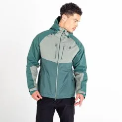 Dare 2b Chaqueta Impermeable Soaring II Para Hombre Verde Helecho, Verde Ágave -CAMINAR comercio chaqueta impermeable soaring ii para hombre verde helecho verde agave 3
