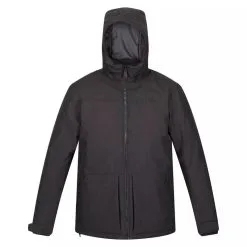 Regatta Chaqueta Impermeable Volter Shield IV Para Hombre Negro