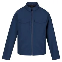 Regatta Chaqueta Impermeable Walken Para Hombre Negro -CAMINAR comercio chaqueta impermeable walken para hombre denim oscuro
