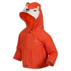 Regatta Chaqueta Impermeable Zorro Para Niños/Niñas Naranja Magma -CAMINAR comercio chaqueta impermeable zorro para niosnias naranja magma 2