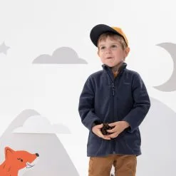 Chaqueta Polar De Montaña Y Trekking Niños 2-6 Años Quechua MH150 Azul -CAMINAR comercio chaqueta polar de montaa y trekking nios 2 6 aos quechua mh150 azul 2