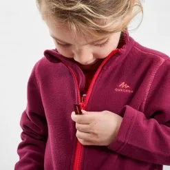 Chaqueta Polar De Montaña Y Trekking Niños 2-6 Años Quechua MH150 Violeta -CAMINAR comercio chaqueta polar de montaa y trekking nios 2 6 aos quechua mh150 violeta 2