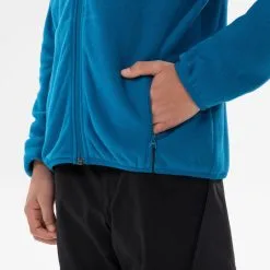 Chaqueta Polar De Montaña Y Trekking Niños 7-15 Años Quechua MH150 Azul -CAMINAR comercio chaqueta polar de montaa y trekking nios 7 15 aos quechua mh150 azul 3