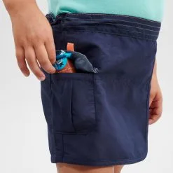 Falda Pantalón De Montaña Y Trekking Niños 2-6 Años Quechua MH100 Azul Marino -CAMINAR comercio falda pantalon de montaa y trekking nios 2 6 aos quechua mh100 azul marino 3