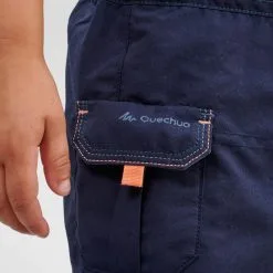 Falda Pantalón De Montaña Y Trekking Niños 2-6 Años Quechua MH100 Azul Marino -CAMINAR comercio falda pantalon de montaa y trekking nios 2 6 aos quechua mh100 azul marino 4