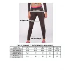 BODYCROSS Leggings De Running AIMY Negro -CAMINAR comercio leggings de running aimy negro 4