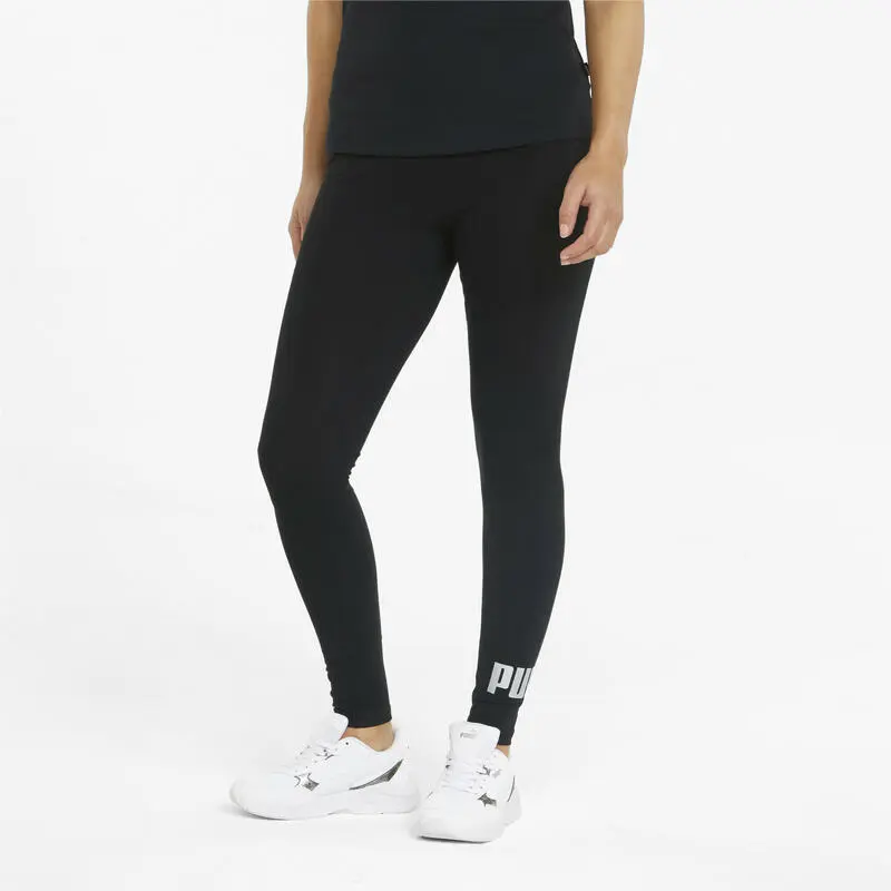 Leggings Mujer PUMA Essentials+ Metallic Negro 2 Leggings Mujer PUMA Essentials+ Metallic Negro - Imagen 2