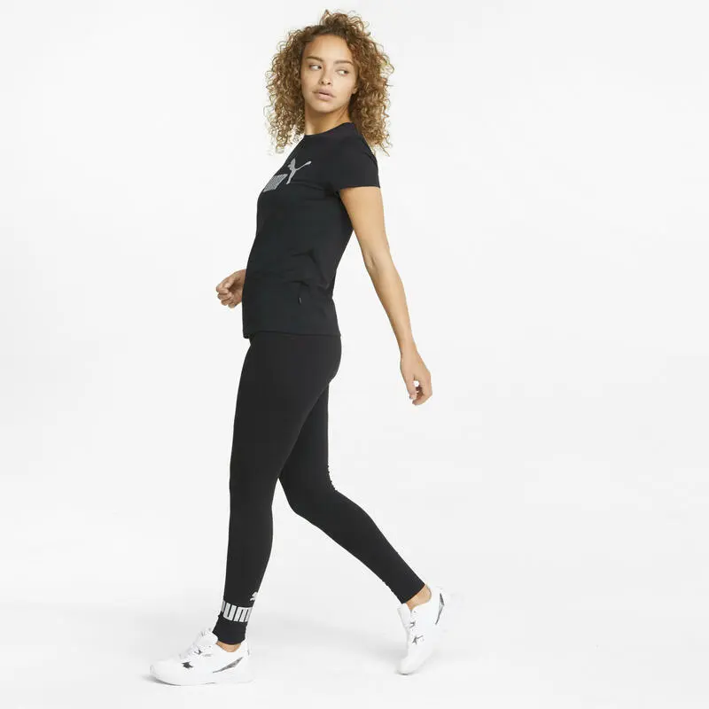 Leggings Mujer PUMA Essentials+ Metallic Negro 4 Leggings Mujer PUMA Essentials+ Metallic Negro - Imagen 4