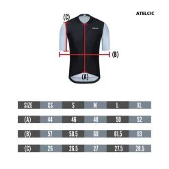 Maillot De Ciclismo Manga Corta Verano Hombre Atelcic KIBO E9 Blanco -CAMINAR comercio maillot de ciclismo manga corta verano hombre atelcic kibo e9 blanco 4