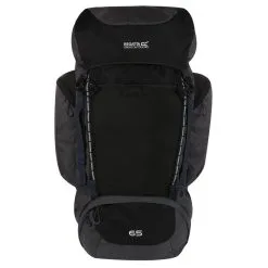 Regatta Mochila De Senderismo Highton 65L Negro, Ébano