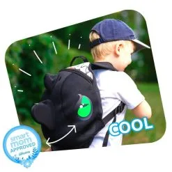 Mochila Para Niños | Dragón Negro | Crazy Safety | Homologada Y Certificada -CAMINAR comercio mochila para nios dragon negro crazy safety homologada y certificada 2
