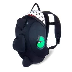 Mochila Para Niños | Dragón Negro | Crazy Safety | Homologada Y Certificada