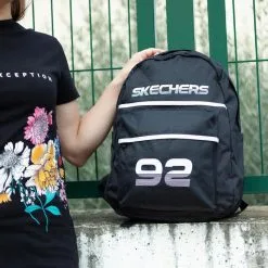 Mochila Senderismo SKECHERS 17,6L Downtown Color Negro -CAMINAR comercio mochila senderismo skechers 176l downtown color negro 4