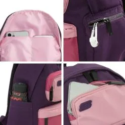 Mochila Senderismo SKECHERS 6L La Paz Color Mosto -CAMINAR comercio mochila senderismo skechers 6l la paz color mosto 3