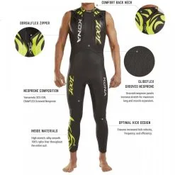 NEOPRENO TRIATLÓN HOMBRE ZOOT KONA SIN MANGAS -CAMINAR comercio neopreno triatlon hombre zoot kona sin mangas 2