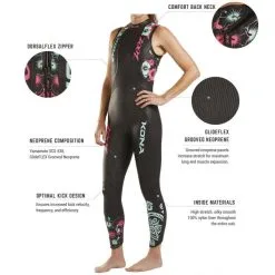 NEOPRENO TRIATLÓN MUJER ZOOT KONA SIN MANGAS -CAMINAR comercio neopreno triatlon mujer zoot kona sin mangas 3