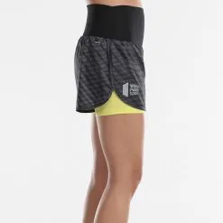 Pantalón Corto De Pádel Para Mujer - Bullpadel Lonja Negro -CAMINAR comercio pantalon corto de padel para mujer bullpadel lonja negro 2