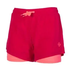 Pantalón Corto De Running Con Malla Interior Para Mujer CHIA Izas -CAMINAR comercio pantalon corto de running con malla interior para mujer chia izas 5