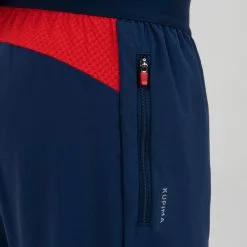 KIPRUN Pantalón Corto Running Atletismo AT 500 Niño Azul Rojo -CAMINAR comercio pantalon corto running atletismo at 500 nio azul rojo 3