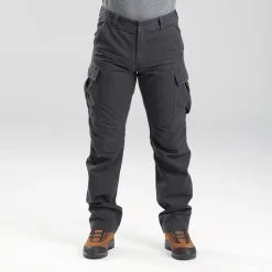 Forclaz Pantalón De Montaña Y Trekking Hombre Travel 100 Gris