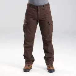 Forclaz Pantalón De Montaña Y Trekking Hombre Travel 100 Gris -CAMINAR comercio pantalon de montaa y trekking hombre travel 100 marron