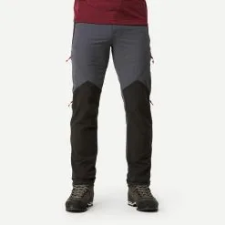 Pantalón De Montaña Y Trekking Perlante Y Cortaviento Hombre Forclaz MT900