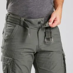 Forclaz Pantalón Desmontable Montaña Y Trekking Cargo Hombre Travel 100 Caqui -CAMINAR comercio pantalon desmontable montaa y trekking cargo hombre travel 100 caqui 4