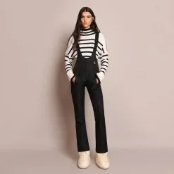 Pantalón Esquí Slim Tirantes Ajustables Mujer SCALPERS ADN W SKI SLIM PANT Negro