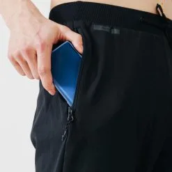 Pantalón Running Kalenji Warm+ Hombre Negro -CAMINAR comercio pantalon running kalenji warm hombre negro 3