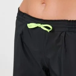 EVADICT Pantalón Trail Running Impermeable Mujer Negro -CAMINAR comercio pantalon trail running impermeable mujer negro 3