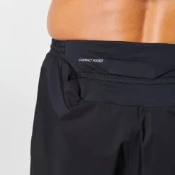 EVADICT Pantalón Trail Running Impermebale Hombre Negro -CAMINAR comercio pantalon trail running impermebale hombre negro 3
