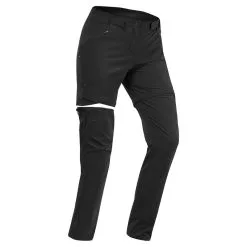 Quechua Pantalón Transformable De Senderismo Montaña - MH550 - Burdeos - Mujer -CAMINAR comercio pantalon transformable de senderismo montaa mh550 negro mujer