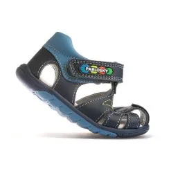 Sandalias De Marcha Deportiva De Piel De Bebé Niño PABLOSKY En Azul Marino -CAMINAR comercio sandalias de marcha deportiva de piel de bebe nio pablosky en azul marino 4